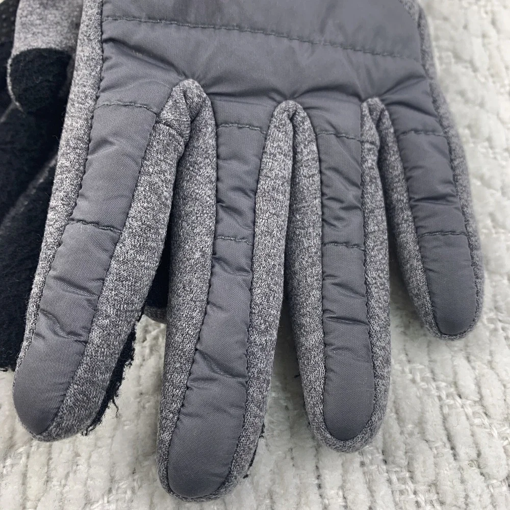 Head Junior Girl's Hybrid‎ Gloves Grey Heather Pink Touch Screen Compatible Kids